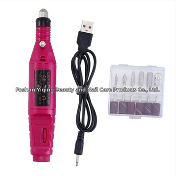 USB pildspalvas stilā nagu slīpētājs, modelis YQ-100, Guangzhou ražots, 157 g