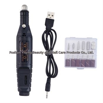 USB pildspalvas stilā nagu slīpētājs, modelis YQ-100, Guangzhou ražots, 157 g