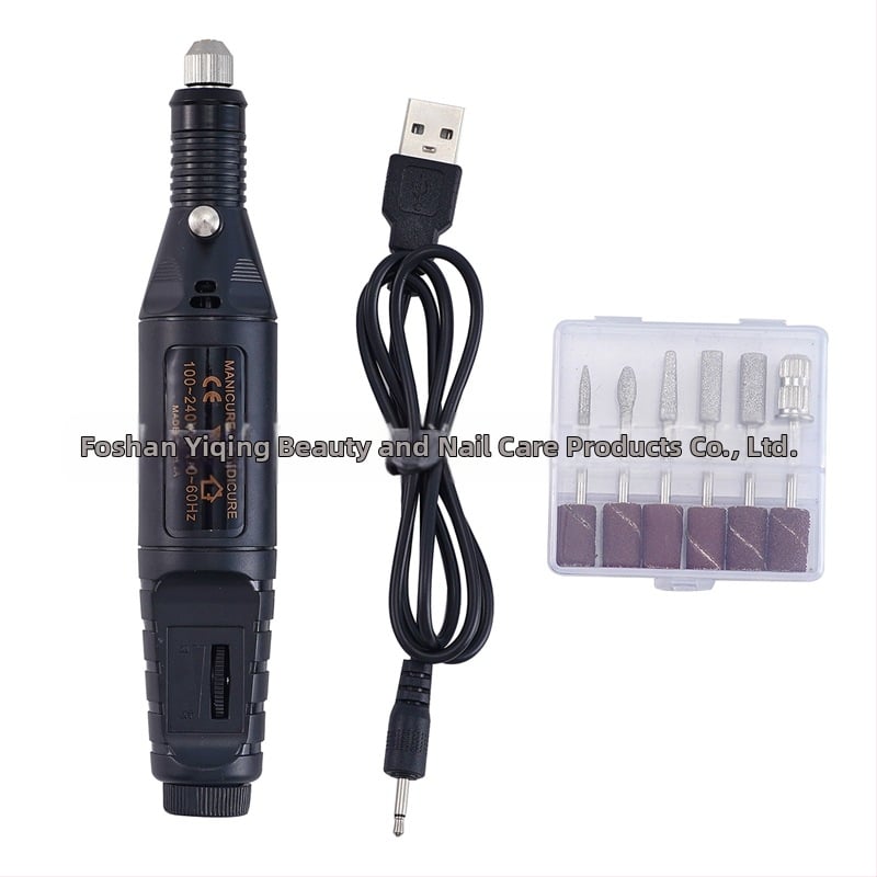 USB pildspalvas stilā nagu slīpētājs, modelis YQ-100, Guangzhou ražots, 157 g