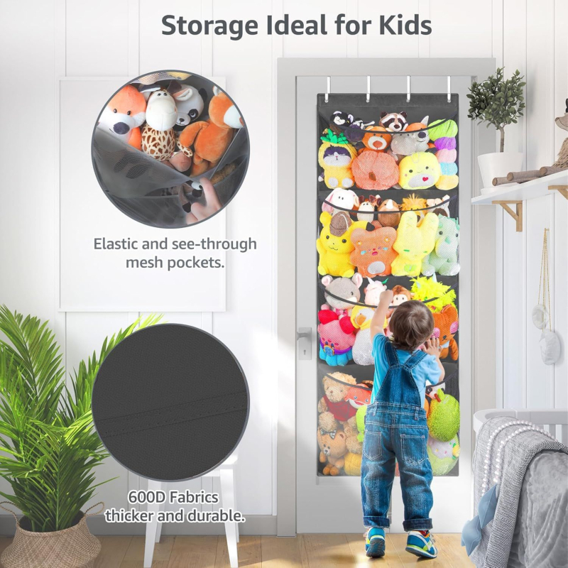 Torba za pohranu igračaka – kubična, od netkanog materijala, za dnevnu sobu, moderan minimalistički stil