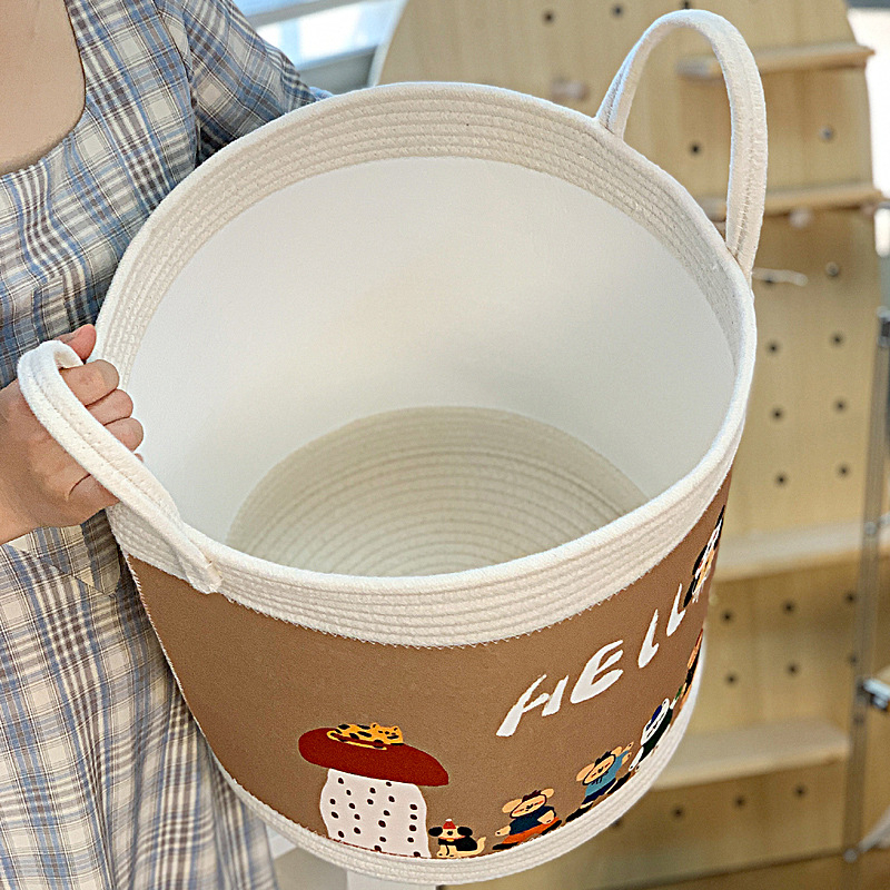 Κάδος αποθήκευσης από ύφασμα για γραφείο, παιδικός, στυλ καρτούν, 1 kg, Nayi Liangpin