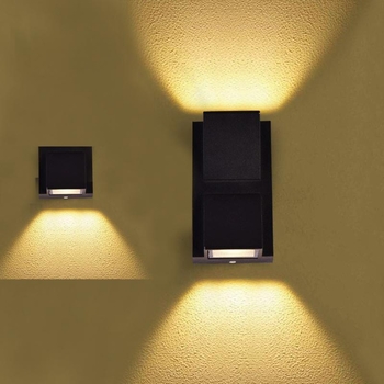 Επιτοίχιο φως με γυάλινο καπάκι, COB LED, 220V, Νέο Κινεζικό στυλ, μοντέλο LXG-016, κατάλληλο για εσωτερικό και εξωτερικό φωτισμό