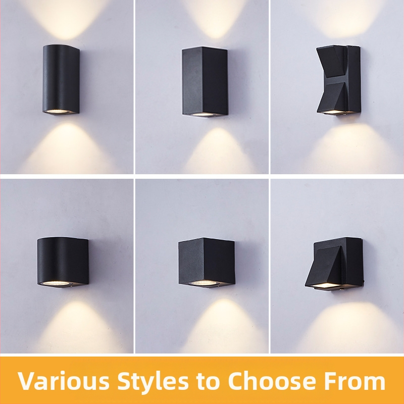 Επιτοίχιο φως με γυάλινο καπάκι, COB LED, 220V, Νέο Κινεζικό στυλ, μοντέλο LXG-016, κατάλληλο για εσωτερικό και εξωτερικό φωτισμό