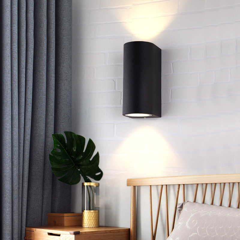 Επιτοίχιο φως με γυάλινο καπάκι, COB LED, 220V, Νέο Κινεζικό στυλ, μοντέλο LXG-016, κατάλληλο για εσωτερικό και εξωτερικό φωτισμό