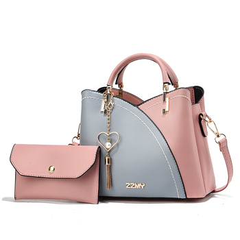 Shichen PU Τσάντα τύπου μητέρας πεθεράς, οριζόντιου τετράγωνου σχήματος, κλείσιμο με φερμουάρ, εσωτερική τσέπη με φερμουάρ