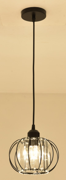 Κρυστάλλινος πολυέλαιος, μεταλλικό σώμα από σίδερο, τριμελής, LED, 220V, κατάλληλος για σαλόνι και εστιατόριο