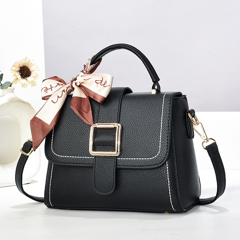 Heavenly Bright női PU bucket crossbody táska belső patch zsebbel, zipzáras nyitás, poliészter bélés – mindennapi használat, 2025 tavasza