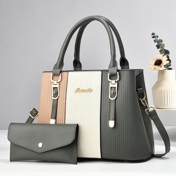 Τσάντα ώμου σε σχήμα κουτιού | PU υλικό, στυλ δρόμου, φερμουάρ, επένδυση πολυεστέρα