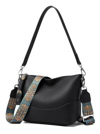 Dumpling Bucket Bag (Stílus: városi egyszerűség; Anyag: PU; Táska stílusa: bucket bag; Forma: bucket típus; Nyitás: cipzár)