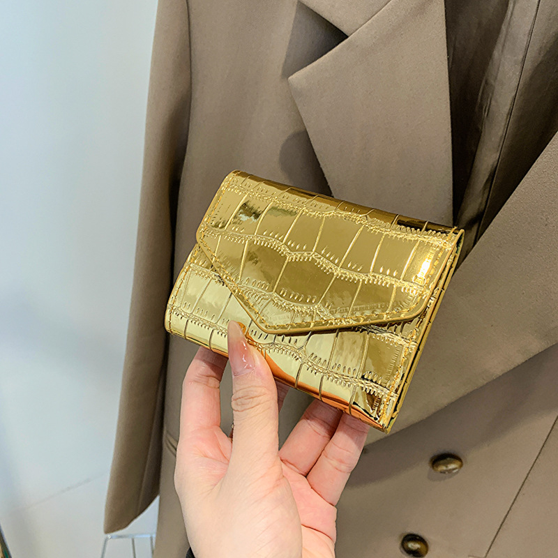 Clutch torbica, gradski stil, PU materijal, mala kvadratna torbica, magnetsko zatvaranje, horizontalan kvadratni oblik