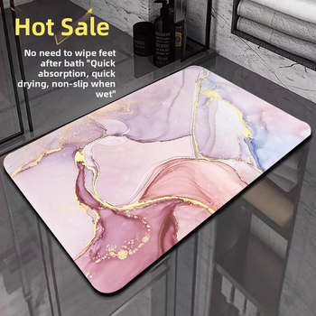 Χαλάκι δαπέδου από EVA αφρό, με ριγέ σχέδιο, τετράγωνο σχήμα, πλένεται