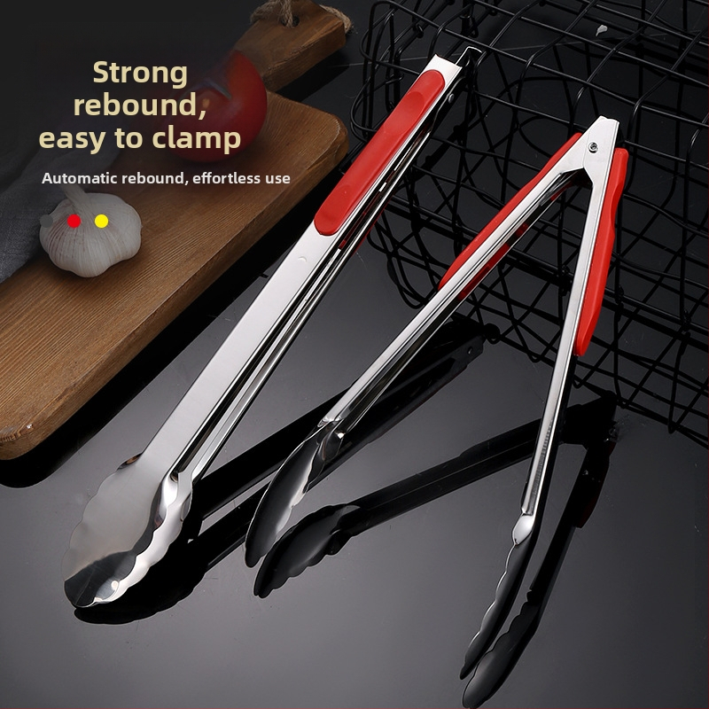 Хранителни щипки - 201 неръждаема стомана, многофункционални, против хлъзгане, термоустойчиви, устойчиви на ръжда