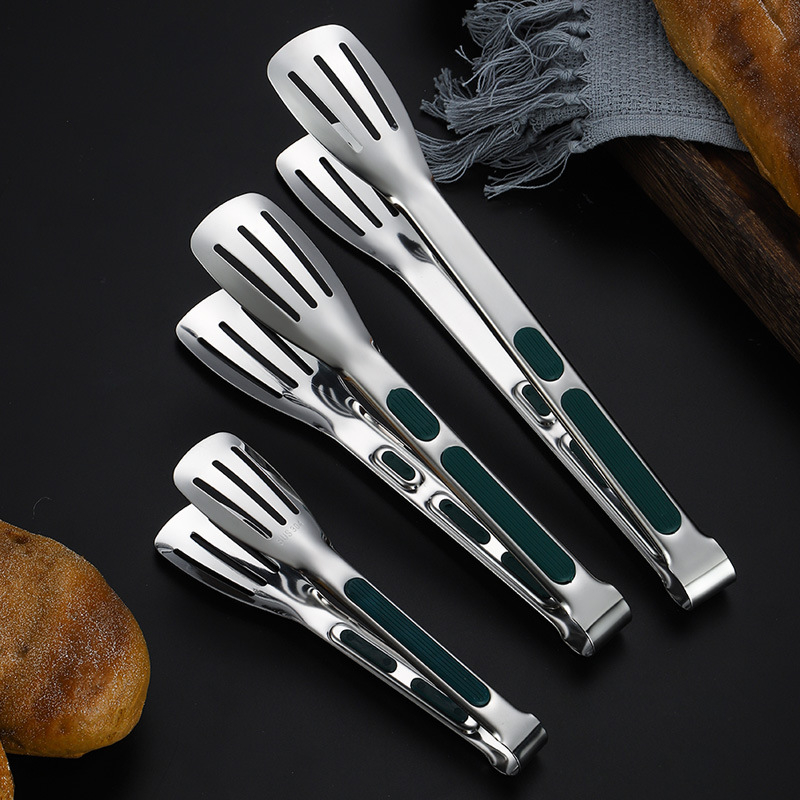 Хранителен клип от 304 неръждаема стомана, неплъзгаща се дръжка, висока температурна устойчивост, защита от ръжда и изгаряния, клип за храна