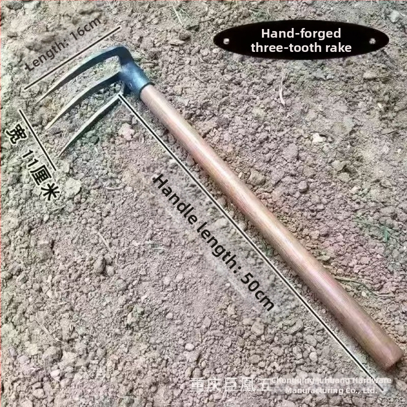 Φτυάρι κήπου με ξύλινη λαβή και κεφαλή από χυτό σίδηρο, Μοντέλο 773.2, για διαμόρφωση κήπων και φύτευση λαχανικών