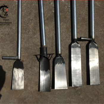 Σφυρηλατημένη λαβή από χάλυβα για δέντρα με δυνατότητες σκάλψίματος οπών, μεταφύτευσης, ανύψωσης φυτών και σκαψίματος ριζών