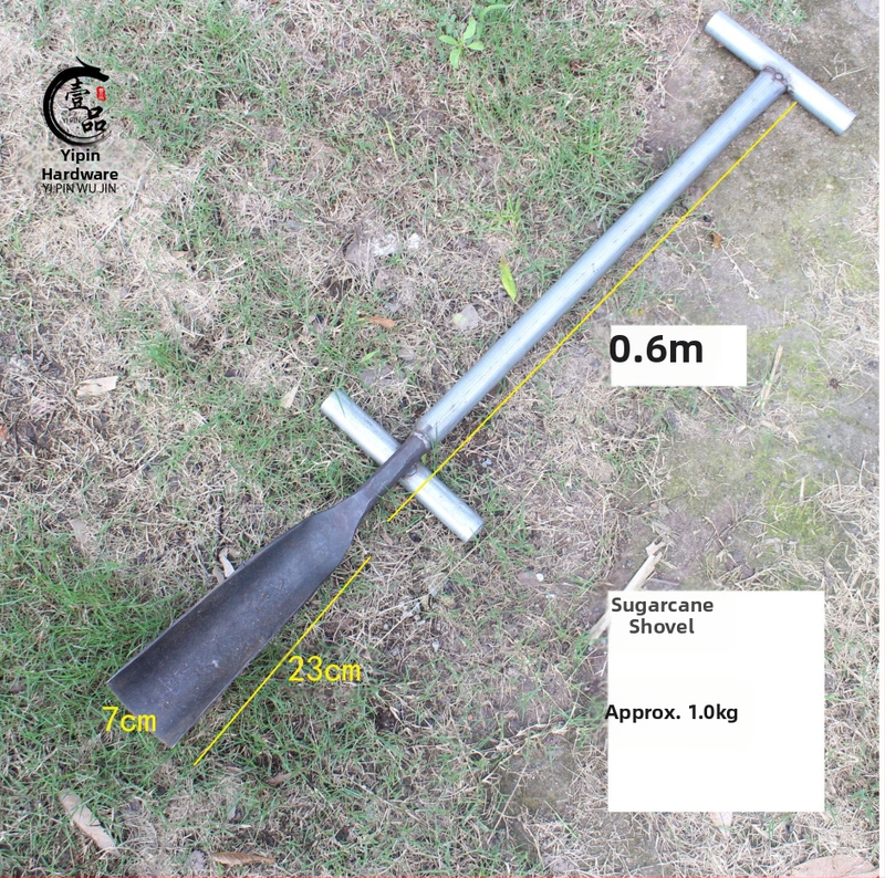 Σφυρηλατημένη λαβή από χάλυβα για δέντρα με δυνατότητες σκάλψίματος οπών, μεταφύτευσης, ανύψωσης φυτών και σκαψίματος ριζών