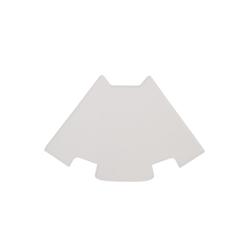 Διαφανές ακρυλικό πρότυπο για χριστουγεννιάτικο δέντρο και θήκη κλειδιών για ράψιμο — γεωμετρικό σχήμα, μοντέρνο μινιμαλιστικό στυλ