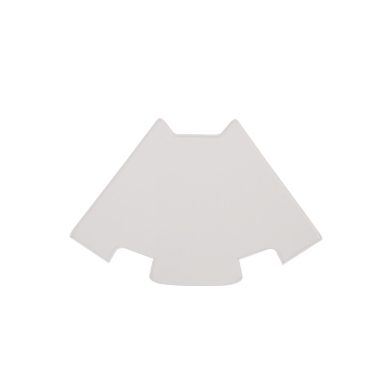 Διαφανές ακρυλικό πρότυπο για χριστουγεννιάτικο δέντρο και θήκη κλειδιών για ράψιμο — γεωμετρικό σχήμα, μοντέρνο μινιμαλιστικό στυλ