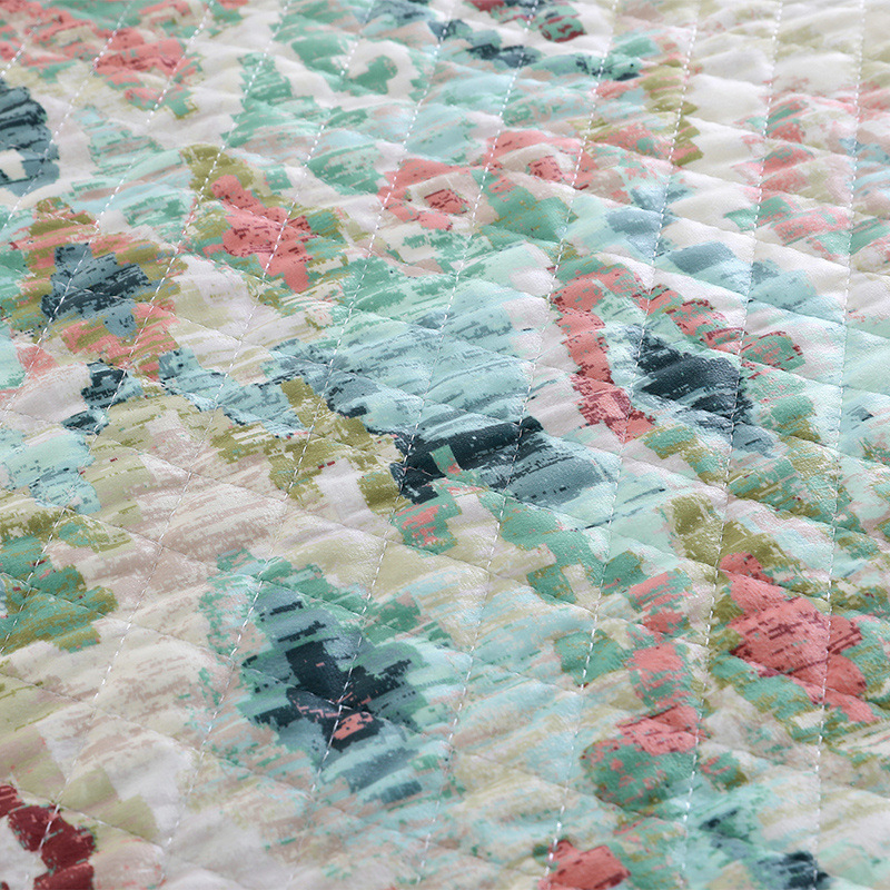 Kokvilnas vāciņš veļas mašīnai ar pastorālo stilu