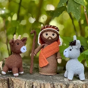 Пакет материали за плетене на кука — вълнена прежда, полу-ворстед, нишкова прежда, млечна памучна смес, за оплитане — марка HONGXI