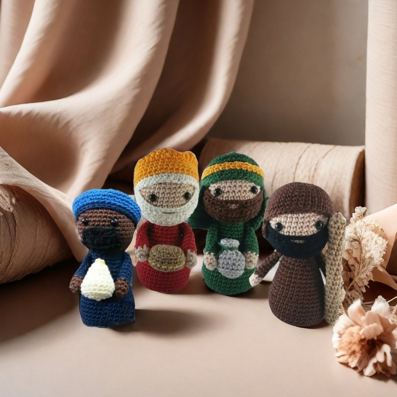 Пакет материали за плетене на кука — вълнена прежда, полу-ворстед, нишкова прежда, млечна памучна смес, за оплитане — марка HONGXI