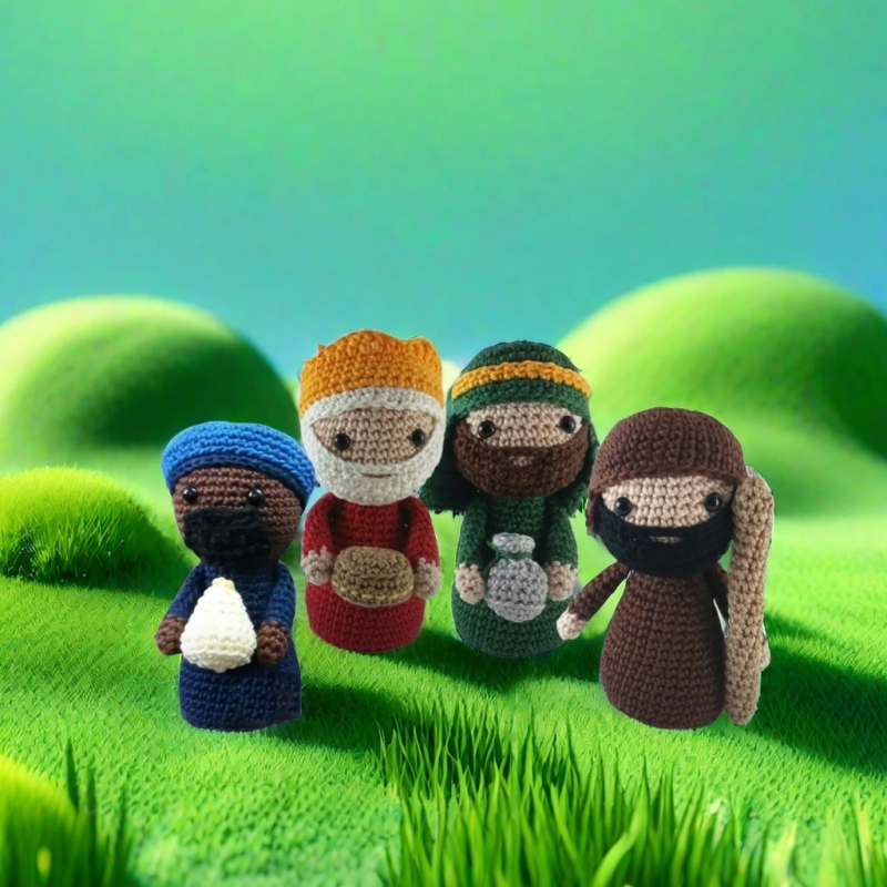 Пакет материали за плетене на кука — вълнена прежда, полу-ворстед, нишкова прежда, млечна памучна смес, за оплитане — марка HONGXI