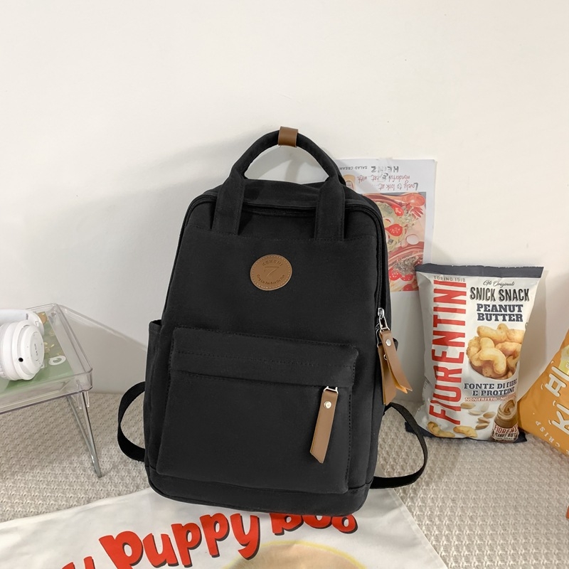 Γυναικεία καμβά τσάντα πλάτης, street style, νάιλον υλικό, χωρητικότητα κάτω από 20L, διαπνοή, επένδυση πολυεστέρα, ιμάντες με αερόφυση