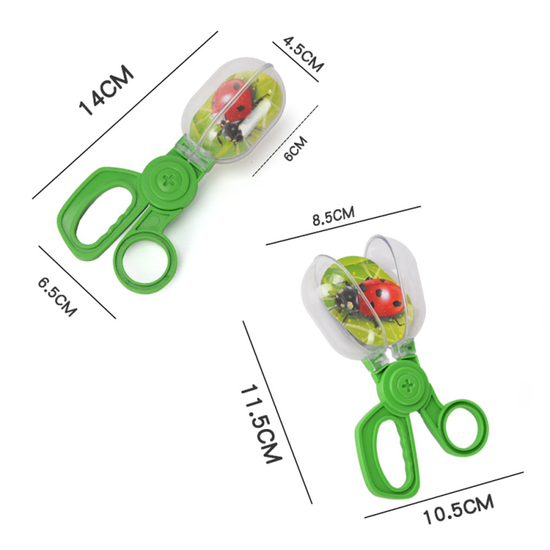 Plastmasas klips insektu aizķeršanai – izglītojoša rotaļlieta par kukaiņiem, Keweisi zīmols, piemērots bērniem 4-6 gadiem