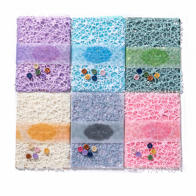 DIY dienasgrāmatas dekoratīvais papīrs – Romantiskā sērija, 26 loksnes, 6 variantu, nordiskais stils, zīmols DREHOP/Mengxi