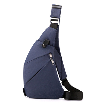 Vīriešu taktiskā krūšu soma ar pārvietojamu plecu siksnu, neilons, vienkrāsains dizains, poliestera oderējums, var uzglabāt