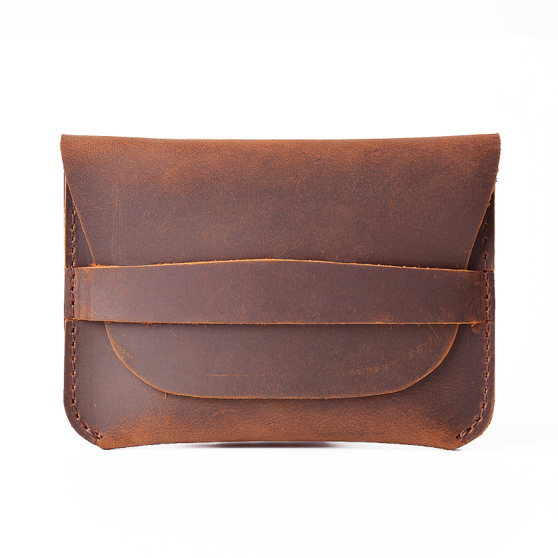 Crazy Horse ādas kartes turētājs, universāls, 1 locījums, ultra viegls, paplašināms