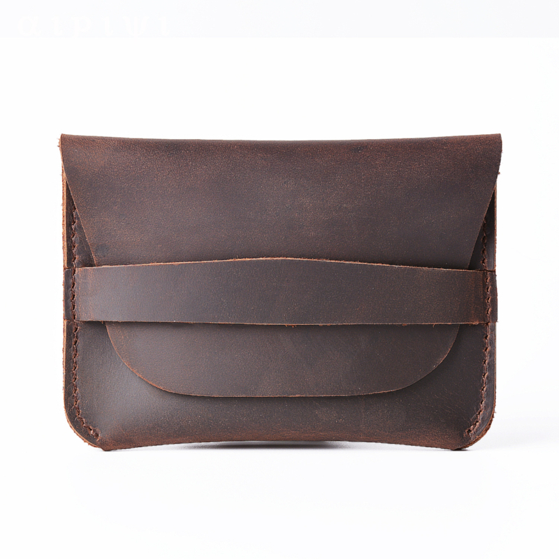 Crazy Horse ādas kartes turētājs, universāls, 1 locījums, ultra viegls, paplašināms