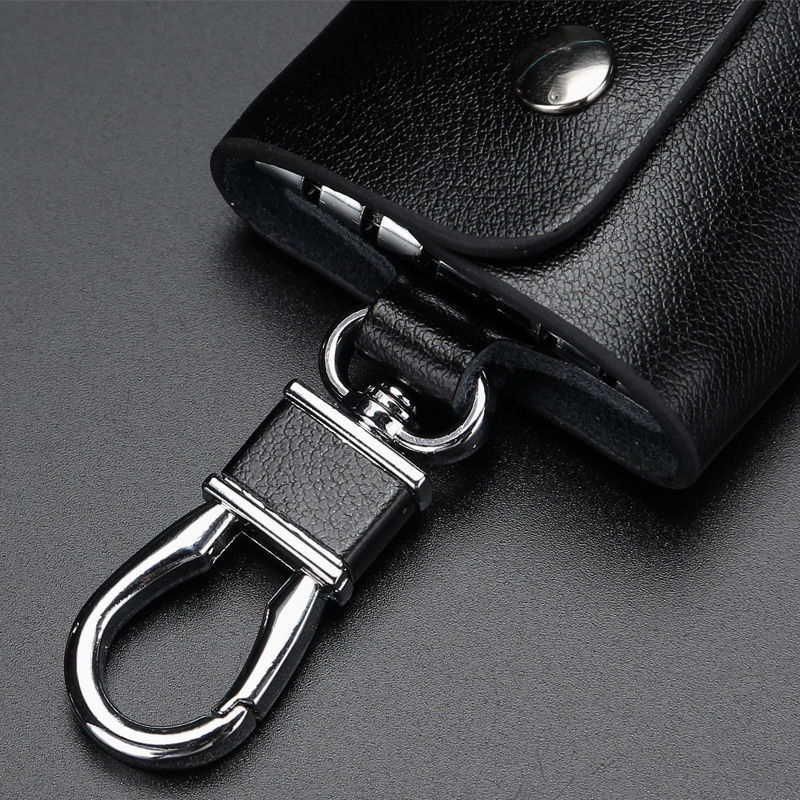 Чанта за ключове, двуслойна телешка кожа, градска простота, водоустойчива, ултралека
