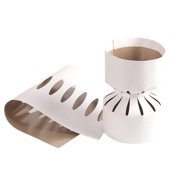 Υλικό συσκευασίας λουλουδιών για κυκλικά μπουκέτα — επένδυση από χαρτόνι, διαδικασία εσοχής, μοντέλο Upgraded Shaping Film, συσκευασία OPP, ανοχή ±5%