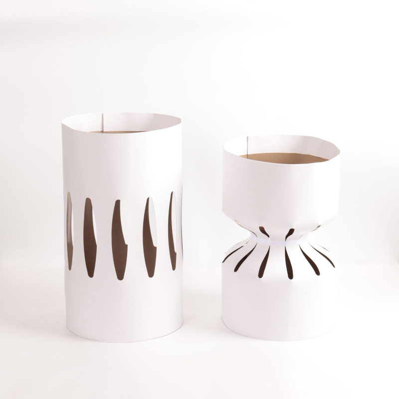 Υλικό συσκευασίας λουλουδιών για κυκλικά μπουκέτα — επένδυση από χαρτόνι, διαδικασία εσοχής, μοντέλο Upgraded Shaping Film, συσκευασία OPP, ανοχή ±5%