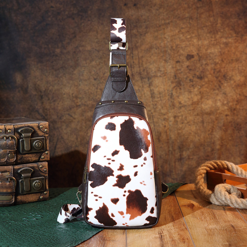 PU sievietes pleca soma boho stilā ar rāvējslēdzēja atvērumu, poliestera odere, iekšējā kabatā ar rāvējslēdzēju un telefona kabatiņa, vasara 2024