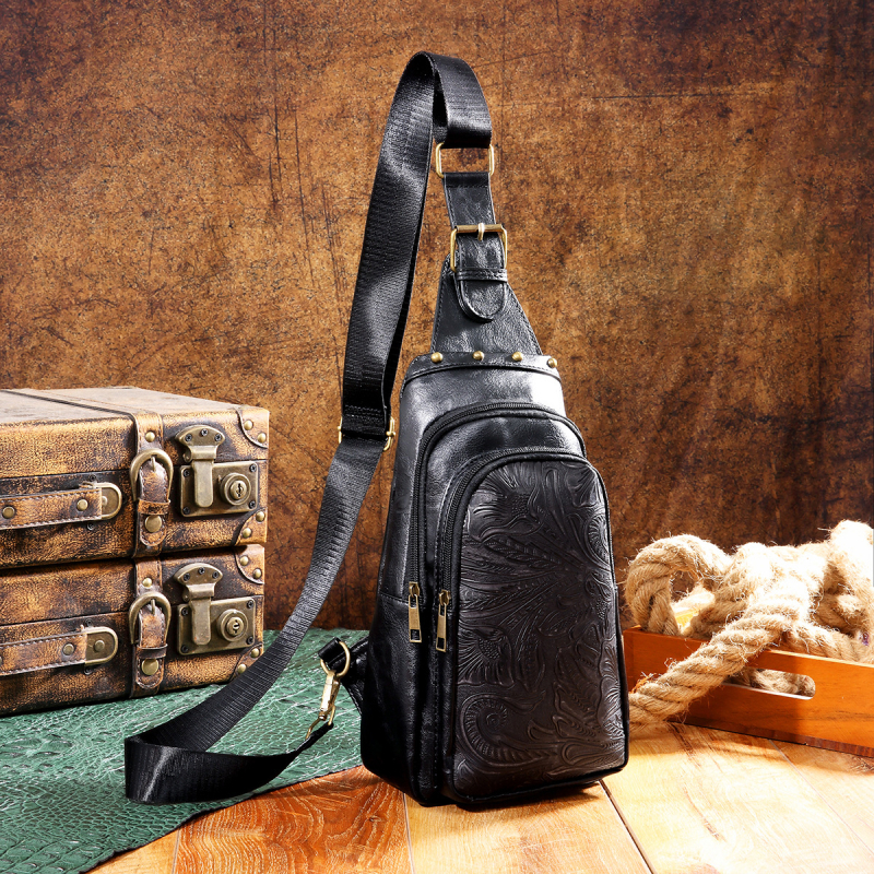 PU sievietes pleca soma boho stilā ar rāvējslēdzēja atvērumu, poliestera odere, iekšējā kabatā ar rāvējslēdzēju un telefona kabatiņa, vasara 2024