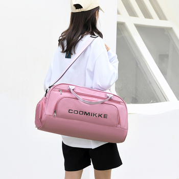 Τσάντα γυμναστικής με διαχωρισμό υγρών/ξηρών και ξεχωριστό θήκη παπουτσιών, χωρητικότητα 20–35 L, ύφασμα Oxford, διαπνέουσα επένδυση πολυεστέρα, αστικός απλός σχεδιασμός