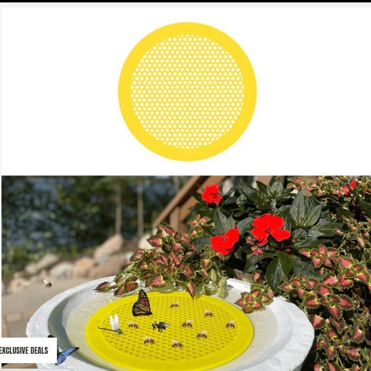 Плаващ остров за пчели – декоративен елемент за градина и басейн, хранилка за пчели и пеперуди (Материал: Bubble; Стил: 52923271; Категория на продукта: Реквизит за оформление на площадки)