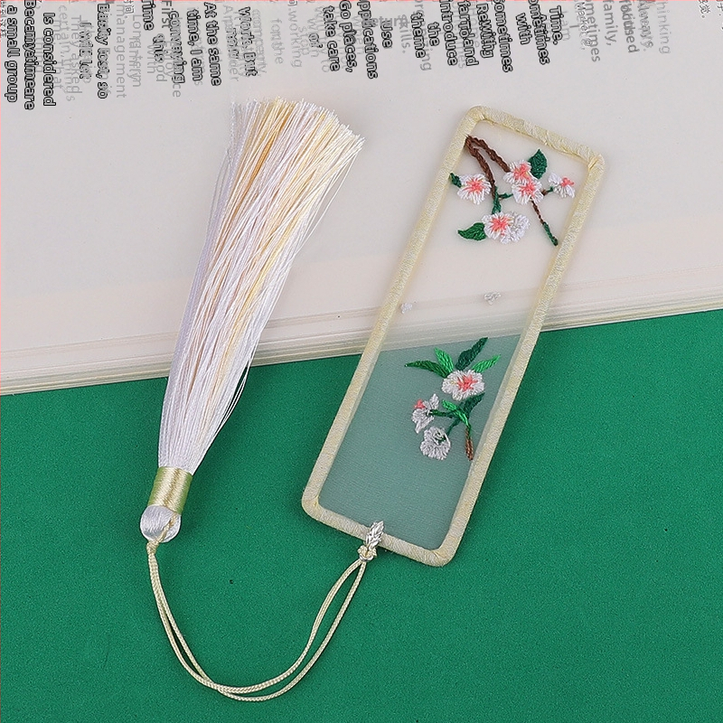 Meian DIY комплект за Су бродерия за начинаещи – мотиви цветя/трева/листа, за дневна, тъканна бродерия, нов китайски стил