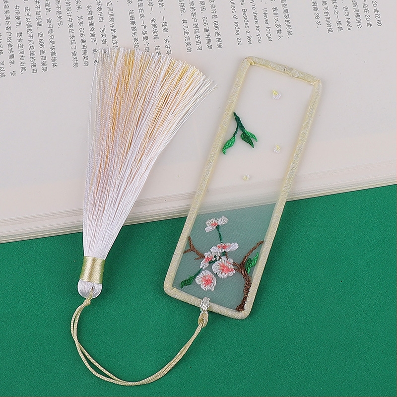 Meian DIY комплект за Су бродерия за начинаещи – мотиви цветя/трева/листа, за дневна, тъканна бродерия, нов китайски стил