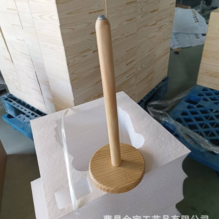 Дървен въртящ се разпределител за прежда с пет оси, борова дървесина, модерен минималистичен стил