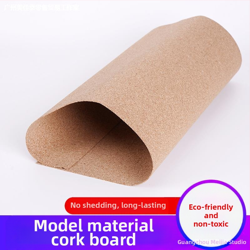 Високоплътна коркова дъска от мек дървен панел за диорами и фотостена; частици 2 мм фин/2 мм едро, 3 мм фин/3 мм едро, 6 мм едро