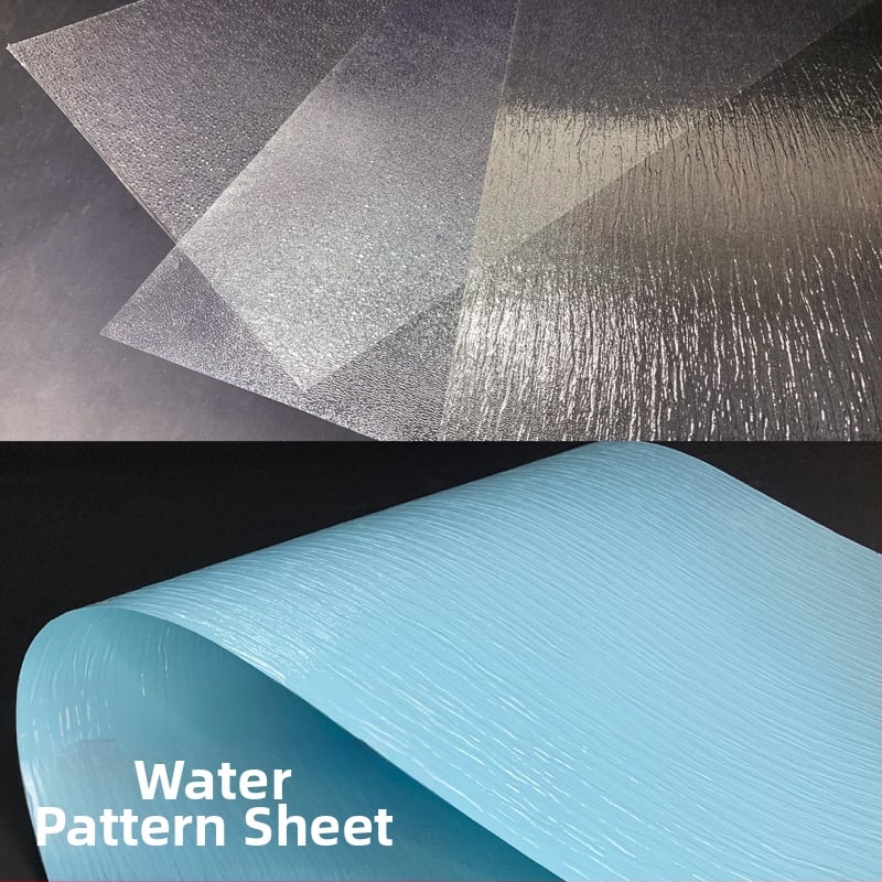 Пластмасов DIY модел за пясъчна маса с повърхност на водни вълни – статичен модел за морски пейзаж