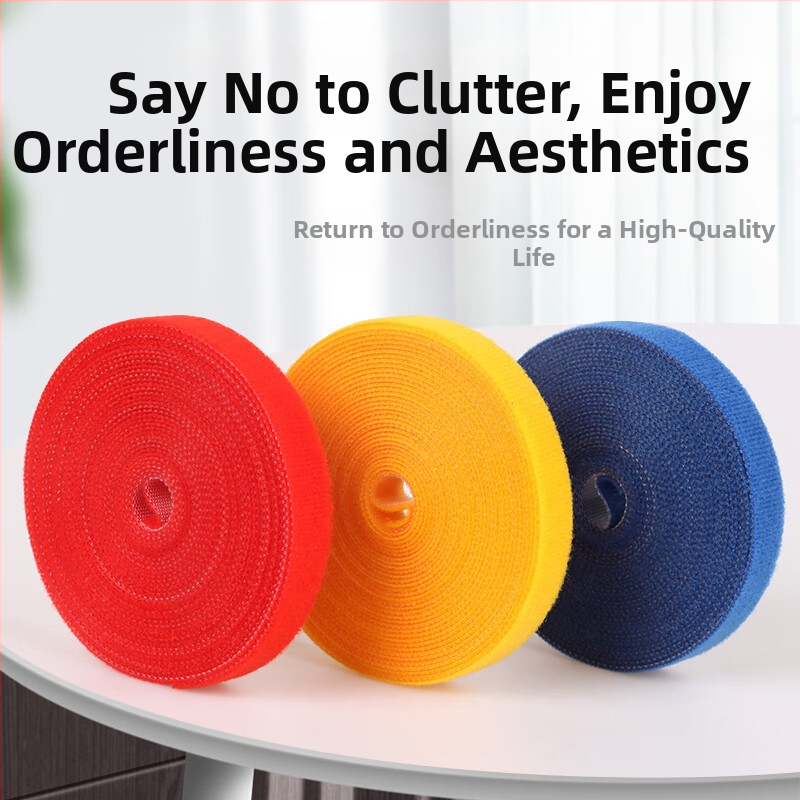 Velcro кабелна лента за управление на кабели, разкроима нейлон-полиестерова смес, за кабели за зареждане и данни, марка Xinda Xing