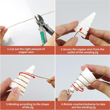 YINXING Τριμελής Σετ για Περιτύλιξη Καλωδίου Κήπων για Μπονσάι, Πλαστικό Σύστημα Περιτύλιξης