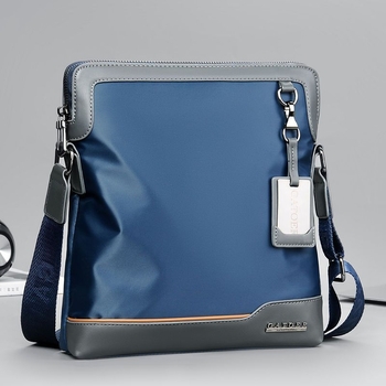 Мъжка презрамкова чанта кросбоди от Corduroy, водоустойчива, Oxford подплата, пролет 2018, за бизнес пътувания