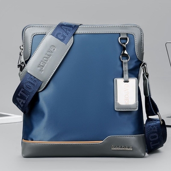 Мъжка презрамкова чанта кросбоди от Corduroy, водоустойчива, Oxford подплата, пролет 2018, за бизнес пътувания