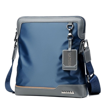 Мъжка презрамкова чанта кросбоди от Corduroy, водоустойчива, Oxford подплата, пролет 2018, за бизнес пътувания