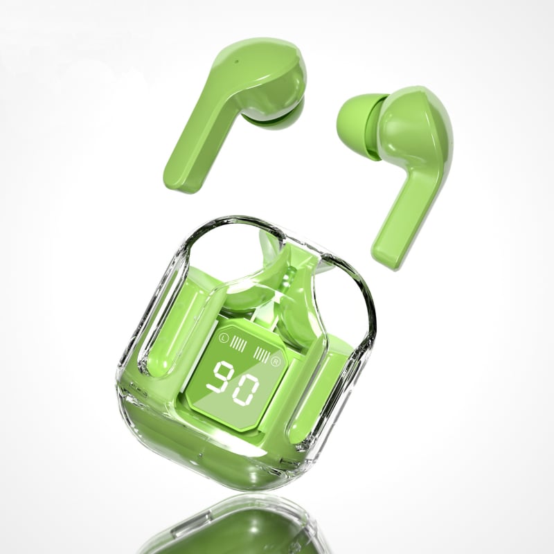 Ari31 HK3 безжични гейминг слушалки с цифров дисплей, Bluetooth 5.4, обхват до 15 м, ниска латентност за електронни спортове